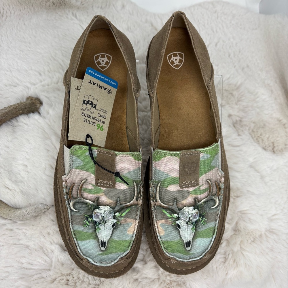 Ariat Cruisers Brown & Doe Camo Shoes
